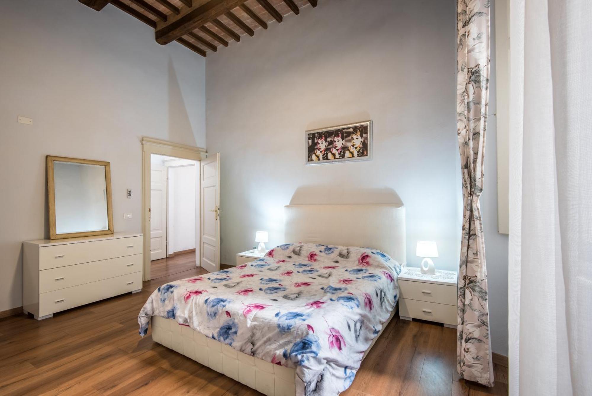 Incantevole Appartamento Banchi Di Sopra Sienne Extérieur photo