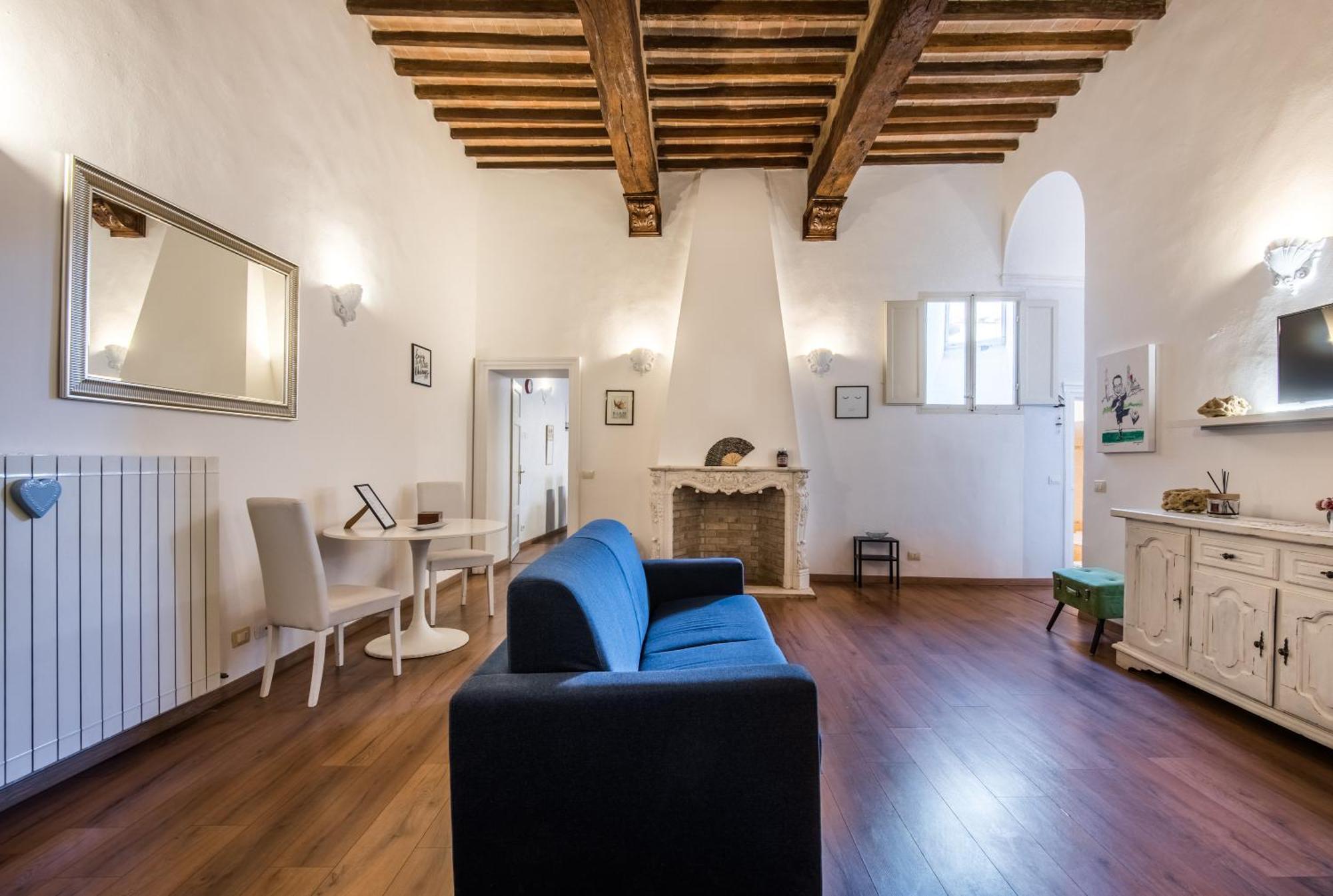 Incantevole Appartamento Banchi Di Sopra Sienne Extérieur photo